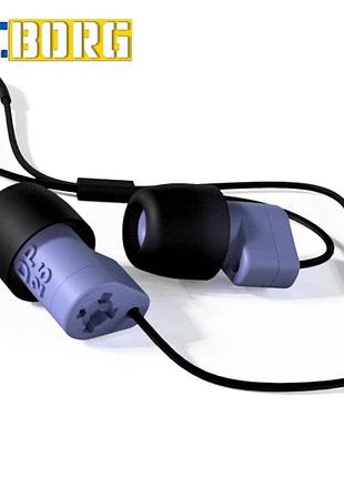 Тактические ушные затычки с искусственной барабанной перепонкой defense plug 25db|швидка доставка|