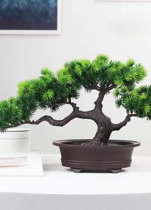 Искусственная композиция бонсай 🏪totalbazaar🏪. бонсай в горшке искусственный. искусственные цветы в горшках