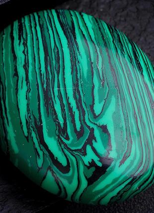 Камень малахита в форме овала 🏪totalbazaar🏪 35х10х47 мм|швидка доставка|