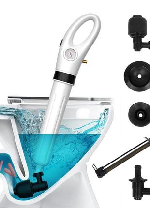 Пневматичний вантуз для усунення засорів у трубах на 4 насадки. вантуз високого тиску|швидка доставка|