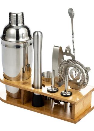 Набор для бара 9 предметов с подставкой youchen мс-10|швидка доставка|