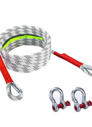 Трос буксировочный ленточный 10т 7м 2 крюка|швидка доставка|