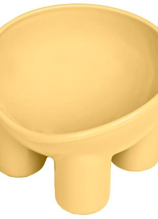 Миска для кошек taotaopets 126623 yellow|швидка доставка|