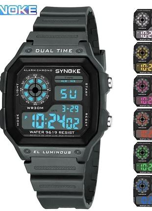 Годинник чоловічий спортивний кварцевий synoke водонепроникний|швидка доставка|