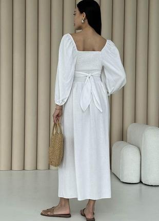 Двостороння сукня jadone fashion асканія xl-xxl біла2 фото
