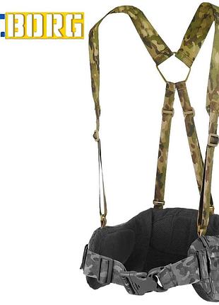 Ремені плечові (лямки) для тактичних поясів рпс мультикам|швидка доставка|