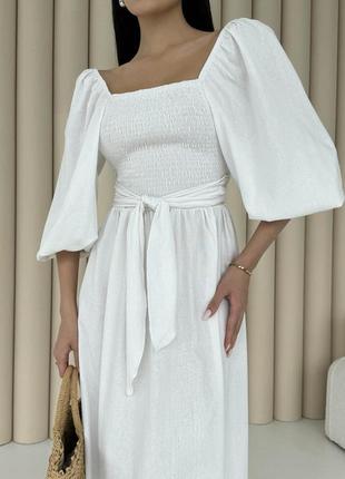 Двостороння сукня jadone fashion асканія xl-xxl біла4 фото