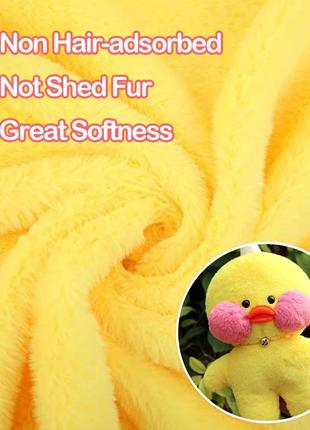 Плюшевая утка лалафанфан 🏪totalbazaar🏪 в розовом костюме с бантиком 30 см. плюшевая...