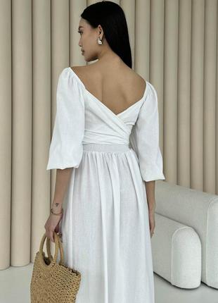 Двостороння сукня jadone fashion асканія xl-xxl біла6 фото