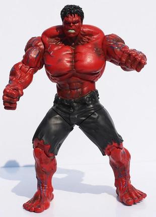 Игрушка фигурка халк рагнарек мстители 🏪totalbazaar🏪, костюм броня, красный халк 25см|швидка доставка|