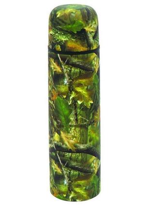 Термос con brio cb-370 1000мл 1л маскувальний, термос похідний, термос для риболовлі|швидка доставка|