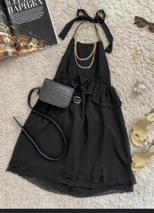 Красивое, летнее платье с открытой спинкой