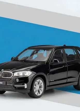 Масштабная модель автомобиля bmw x5 1:24, черная|швидка доставка|