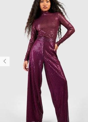 Брюки в паєтках нові party тренд