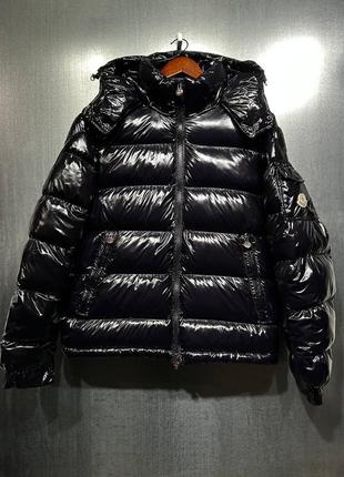 Топ продаж🏆 куртка moncler премиум качество модель 2025 ❤️ в наличии черный лакированная унисекс теплая зима осень весна монклер холлофайбер