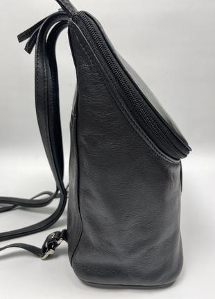 Кожаный фирменный городской рюкзак jobis4 фото