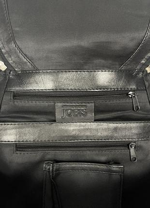 Кожаный фирменный городской рюкзак jobis8 фото