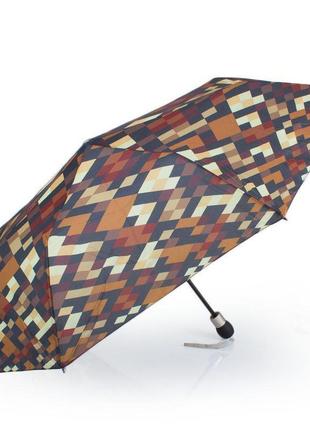 Женский складной зонт полуавтомат (z23625-4099) 101 см zest коричневый (2000001296721)2 фото