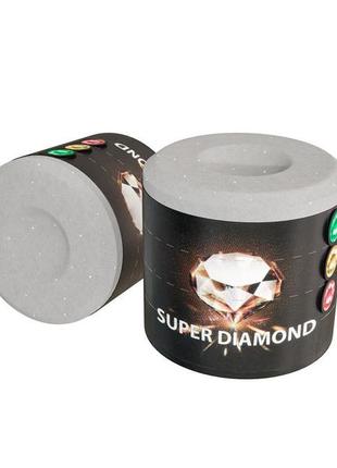 Мел для кия super diamond круглый 1шт, нанодисперсный