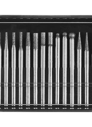 Набор алмазных фрез parkside pmzs a1, 20 шт., насадки для гравера, алмазные фрезы