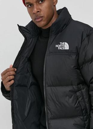 Пуховая куртка the north face мужская цвет чёрный зимняя4 фото
