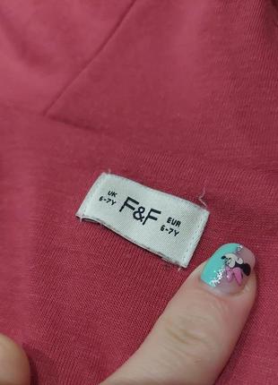 Куртка, шерпа тедди от f&f марсала 6-7 лет3 фото