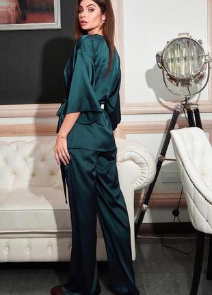 Пижама jadone fashion лионе xl изумруд3 фото