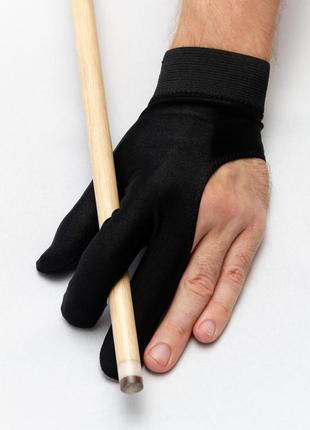 Рукавичка skiba premium вставки замші чорна m/l