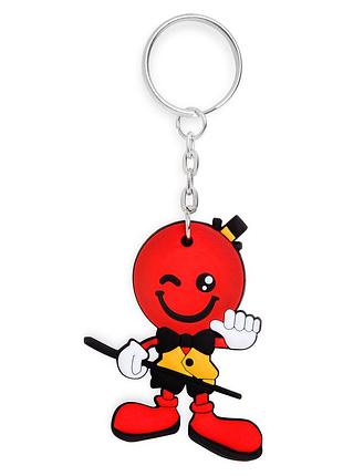 Брелок bk1006 на цепочке, резиновый