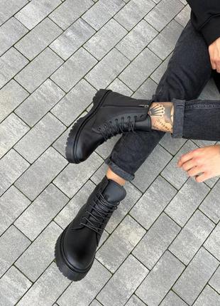 Мужские кожаные ботинки (7200з) 41 vzutik черный (2000002758945)5 фото
