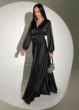 Платье jadone fashion шик l черное