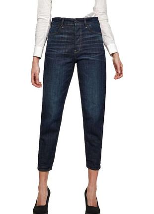 Джинси жіночі g-star raw(janeh ultra high mom ankle),нові,w27-l32,темно-сині2 фото