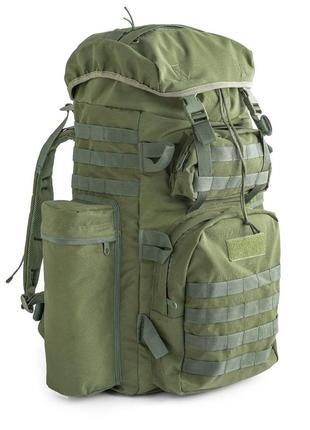 Рюкзак всу тактический 80л олива рюкзак кордура с системой молле3 фото