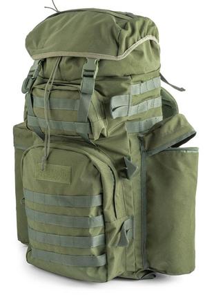 Рюкзак всу тактический 80л олива рюкзак кордура с системой молле2 фото