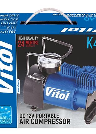 Автомобильный компрессор vitol к-40 7