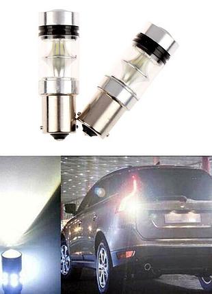 Led лампочка 1156 / ba15s / p21w r5w, задній хід, повороти, стопи (1 од)