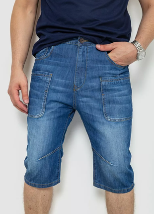 Шорты мужские джинсовые 244r1040, цвет синий