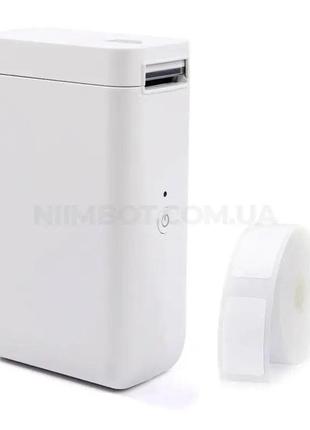 Термопринтер для друку наклейок niimbot d101 white (a1a88628623)