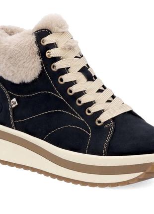 Повседневные ботинки rieker evolution w0961-01, код: 013849, размеры: 37, 38, 39, 40