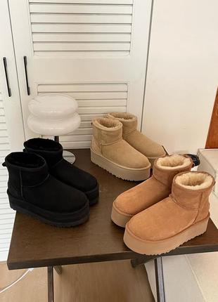 Ugg platform 5 см угги на платформе