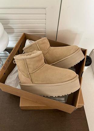 Ugg platform 5 см угги на платформе