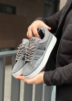 Мужские кроссовки adidas campus bad bunny gray