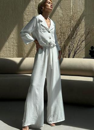 Літній комбінезон jadone fashion таліта xl білий