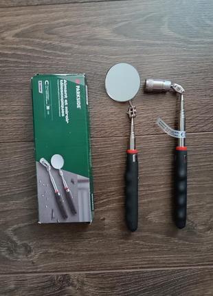 Набір автолюбителів телескоп магніт з підсвічуванням та дзеркало parkside