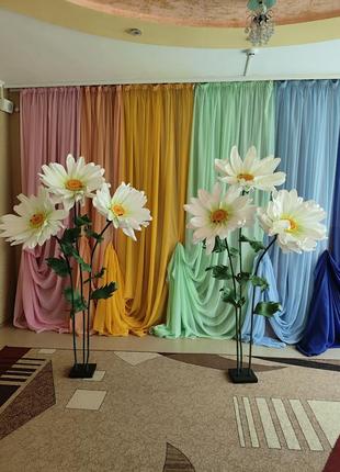 Ростовые интерьерные цветы/фотозона/декор