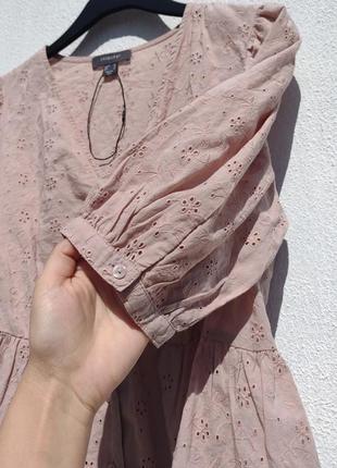 Летняя коттоновая блуза прошва primark7 фото