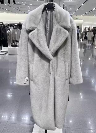 Шуба из искусственного меха