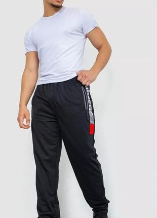 Спорт мужские брюки, цвет черный, 244r411254 фото