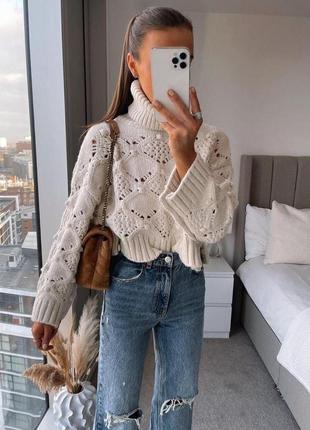 Мега стильный свитер zara