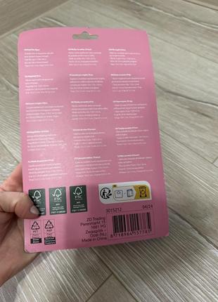 Набір пилочок для манікюру, пилочка рожева для нігтів, набір для манікюру новий2 фото